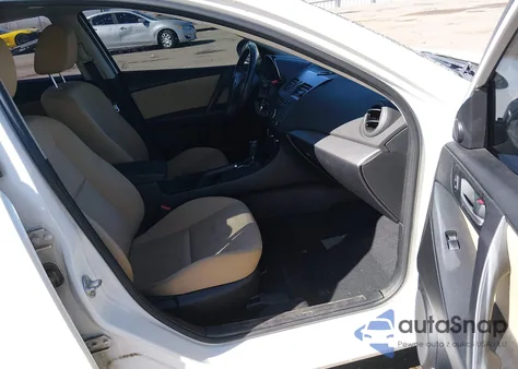 2012 Mazda Mazda3 I Touring z USA, uszkodzony, nr VIN JM1BL1L85C1680337